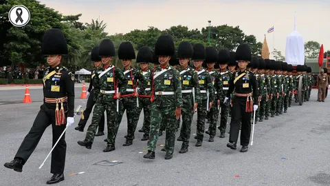 ฝึกซ้อมเหมือนจริง ชัก ‘ราชรถปืนใหญ่’