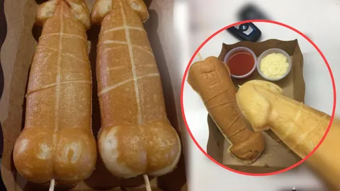 กล้าลองไหม! วาฟเฟิลปลัดขิก ขนมเทรนด์ใหม่คล้ายอวัยวะเพศชาย  