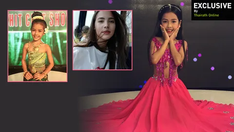 โลกตะลึง! แฝดคนละฝา น้องญาญ่าเขมร 4 ภาพล่าสุด 