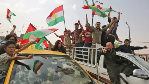 เคิร์ดไม่หวั่นอิรักขู่ยึดบ่อน้ำมัน-ปิดน่านฟ้า ลั่นคน 92% หนุนแยกเอกราช