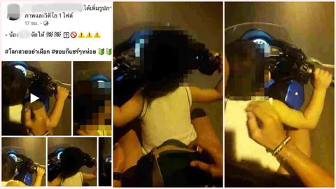 ชาวเน็ตยำเละ หนุ่มโพสต์คลิป เด็กเล็กซิ่ง จยย. บิดเกือบมิดไมล์ 