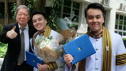 เกรซ ลูกเสี่ยเจียง รับอายเรื่องเพศ! เปิดใจทำไมใส่ครุยชายรับปริญญา (คลิป)