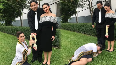 ดี้ ปัทมา น้ำตาไหล หมอพลอย ก้มกราบเท้าแม่หลังคว้าปริญญาเกียรตินิยม