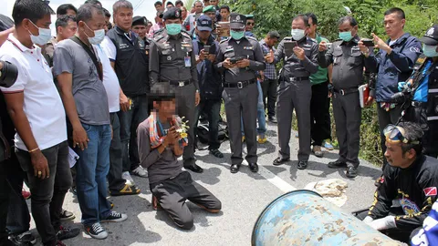 ประหารชีวิต 5 จำเลย ลวงยธ.พังงาไปรุมฆ่าเหี้ยม