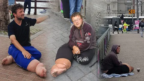 ชีวิตดี๊ดี! ฝรั่งขาโตโกอินเตอร์ไปเรื่อย ล่าสุดโผล่ขอทานที่เนเธอร์แลนด์