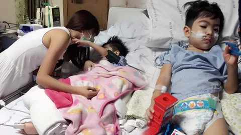 น้องสกาย ป่วยมะเร็ง มีอาการซึม กังวลว่าเกิดอะไรขึ้นกับตัวเอง