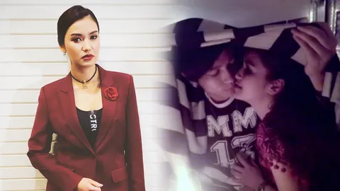 ชมพู่ ก่อนบ่าย โชว์หวานจูบแฟนหนุ่มหลาน เป็ด เชิญยิ้ม  (คลิป)