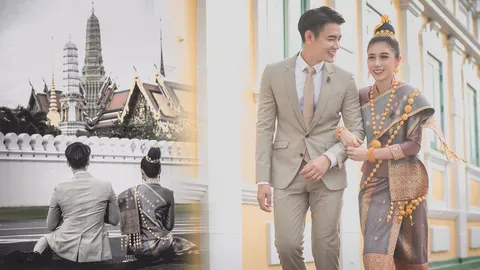 แอปเปิ้ล สวมชุดบ้านเกิดกราบ ร.9 หน้าวัง โพสต์ซึ้ง “จะรักไทยให้เท่าลาว”