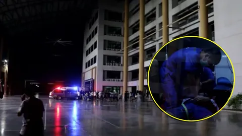 สลด นักเรียนชาย ม.4 โรงเรียนดังสามพราน ตกตึกดับไม่ทราบสาเหตุ   