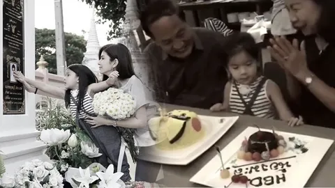 แม่โบว์ พา มะลิ กลับบ้านกราบพ่อปอ ปู่ย่าทำเซอร์ไพรส์วันเกิดให้หลานสาว (คลิป)