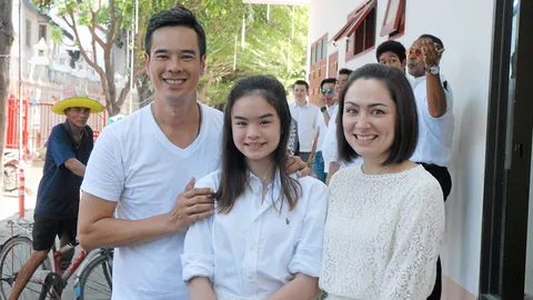 อ่ำ ปีติบวชถวายเป็นพระราชกุศล จอย ตื้นตันเชื่อมั่นอดีตสามีตั้งใจจริง