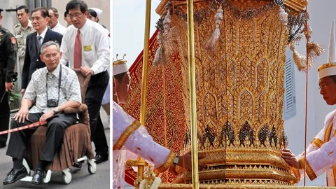 อาจารย์หมอประดิษฐ์ แพทย์ผู้เข็นพระเก้าอี้เลื่อน ผู้ประคองพระบรมโกศส่งเสด็จครั้งสุดท้าย