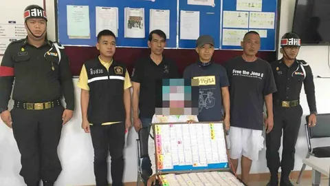 เชือดไก่ให้ลิงดู! ตร.หนองใหญ่ เอาจริงจับ 'คนขายหวย' เกิน 80 บาท