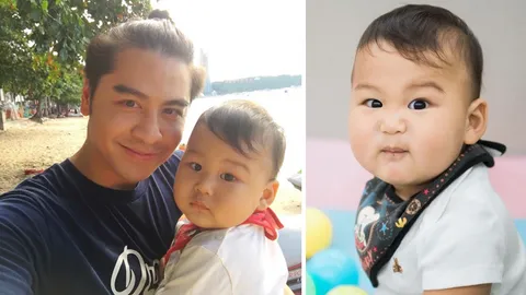 น้องทะเล ลูกชาย เต๋า ดราก้อนไฟว์ เด็กอะไรน่ารักน่ากัดมากๆ