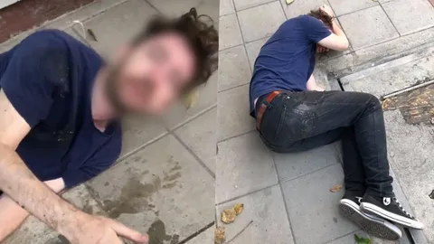 พบฝรั่งนอนข้างถนน คล้ายคนเมา ทั้งตัวมีเงิน 20 บาท ล่าสุดนำตัวส่ง รพ.