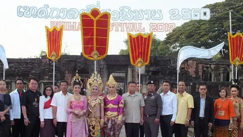 เที่ยวพิมาย 60 ชมแข่งเรือพาย ที่ลำน้ำจักราช