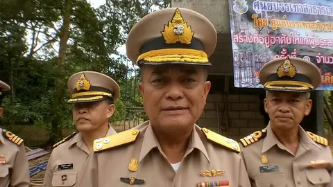 ผบ.ทรภ1 สั่งการ เตรียมพร้อมช่วยเหลือปชช.น้ำท่วม ในพื้นที่ภาคใต้