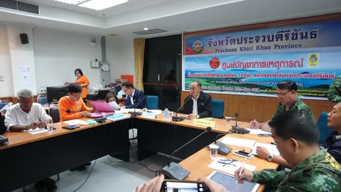 น้ำท่วมประจวบฯ เริ่มคลี่คลาย น้ำลดทุกพื้นที่ สยบข่าวลือพายุลูกใหม่ 