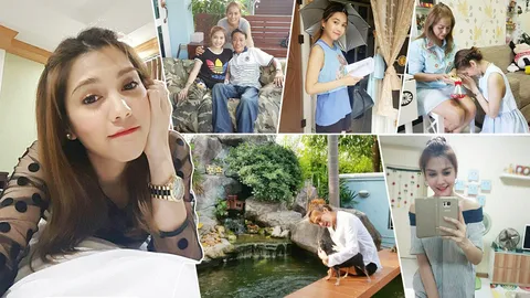 ไม่ต้องเรียบหรูเว่อร์วัง แต่เปี่ยมล้นด้วยสุข เปิดบ้าน พั้นช์ วรกาญจน์