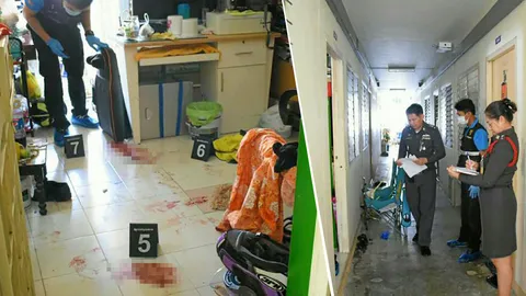 ยิงเมียน้อยตาย ผัวสาหัส บ้านใหญ่ปืนโหด