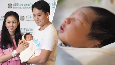 เนย น้ำตาคลอหลังเห็นหน้า น้องอคิณ เป็นห่วงมากตอนท้องวิ่งหาหมอทุกสัปดาห์ (คลิป)