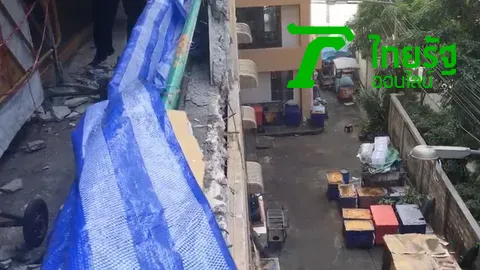 วิศวกรรมสถาน ชี้รถอดีตทหารร่วงชั้น 4  เหตุผนังกั้นลานจอดไม่ได้มาตรฐาน