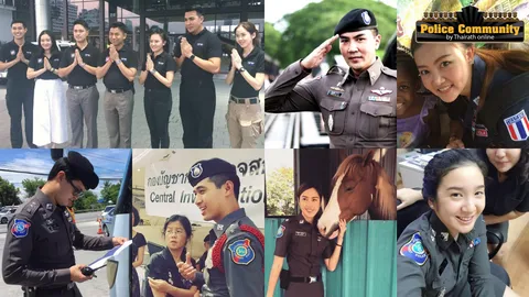 เผยโฉม 6 ตำรวจท่องเที่ยว แบรนด์แอมบาสเดอร์  Your First Smile เก่งระดับสากล!