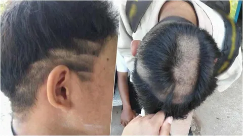 โซเชียลเสียงแตก ครูผิดไม่ผิด? กล้อนผมเด็กปวช.จนแหว่ง 