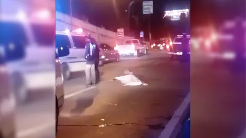 สาวโดดสะพานลอยหน้าซอยวิภาวดีรังสิต 16 ร่างกระแทกพื้นถนนดับ (คลิป)