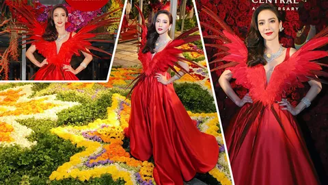 'อั้ม พัชราภา' แจงสัมพันธ์ 'ไฮโซฟลุค' ปกติ ไม่ซีเรียสชวดดอกไม้งานแต่ง