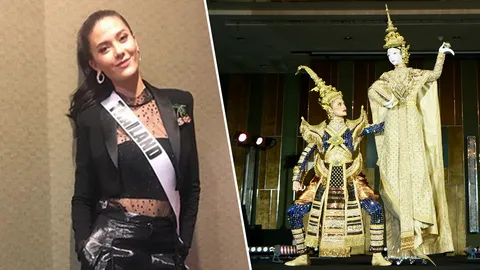 ร่วมชมร่วมเชียร์สดๆ มารีญา ประกวดรอบชุดประจำชาติ (คลิป)