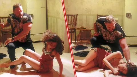 ใบเฟิร์น เจ็บน้ำตาเล็ด! ฝรั่งตบพลาดโดนเต็มๆ