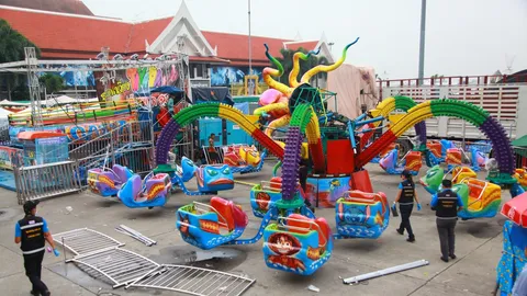 ตรวจปลาหมึกยักษ์กระเช้าหลุด เจ็บ15 นอตคลาย ไฮดรอลิกส์ขาด ไร้ใบอนุญาต 