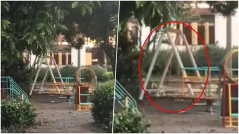 ปี่พาทย์บรรเลง ชิงช้าไกวเอง! หนุ่มถ่ายคลิปในงานศพ ยันไม่มีใครไปแตะ
