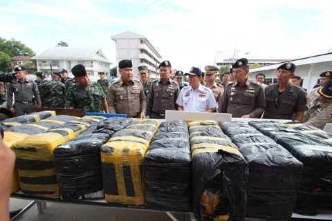 ตร.นครพนม สกัด ยาบ้ามหาศาล 4.6 ล้านเม็ด! มูลค่าร่วม 1 พันล้านบาท 