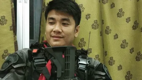 สุดเศร้า ตำรวจกล้า 'จ.ส.ต.ทศพร' พลีชีพในหน้าที่ วันเกิดลูก 21 พ.ย.