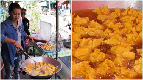 เสียงเขาว่า ขายดีวันละ 1,000 ลูก ขนมจีบทอด-นึ่ง น้ำจิ้มรสเด็ด สวรรคโลก