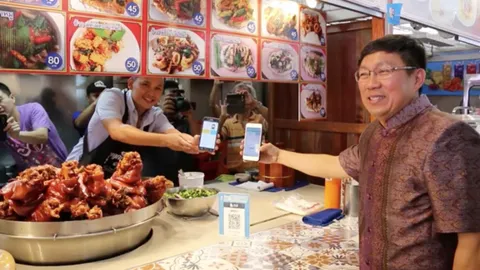 ตลาดตองแปดขอนแก่น แห่งแรกที่สแกนจ่าย ไม่ต้องใช้เงินสดซื้อของ