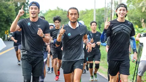 มาด้วยใจ เจมส์จิ ร่วมวิ่งกับไอดอล ตูน  