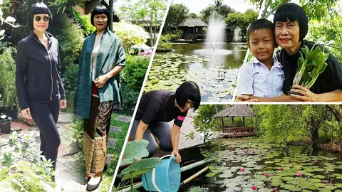 ที่สุดของคำว่าธรรมชาติ! ส่องสวนป้าจิ๊ อัจฉราพรรณ ที่นครชัยศรี