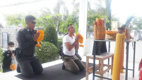 พึ่งสิ่งศักดิ์สิทธิ์! ผกก.สภ.เสม็ด บนไข่ 999 ฟอง ให้จับ3โจรปล้นทองได้