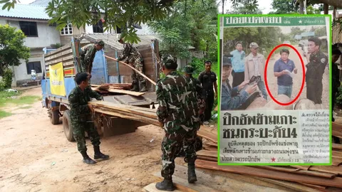 พยัคฆ์ไพรแฉ ครูอ๋อง เอี่ยวแก๊งใหญ่ค้าไม้พะยูง คนมีสีช่วย ไม่เคยติดคุก 