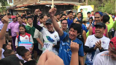 ก้าวที่ตูนเข้าไม่ถึง! เชษฐ์ วิ่งรอบ2 ยอดกว่า 4 แสน สมทบทุนก้าวคนละก้าว