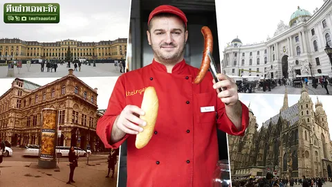 ย่ำต๊อกชมกรุงเวียนนา ตอน 2 ผ่านระบบซื่อสัตย์ขึ้นรถไฟใต้ดิน ชมความงามวังเชินบรุนน์ 