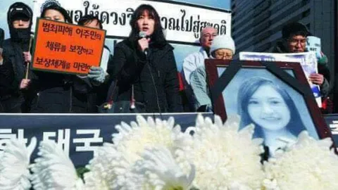 เพื่อนเกาหลี เรียกร้องความเป็นธรรม ให้ 'เปิ้ล' ถูกฆ่ากว่าเดือน คดีไม่คืบ