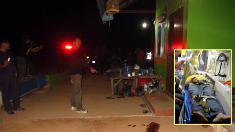 เมาแล้วพูดลามปามถึงเมีย อดีต ผญบ.ลุกขึ้นท้าชก โดนยิงดับคาวงเหล้า 