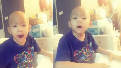 ภาพล่าสุด น้องสกาย แม้กายป่วยแต่ใจแข็งแรงมาก ส่งเพลงเรียกยิ้ม (คลิป)