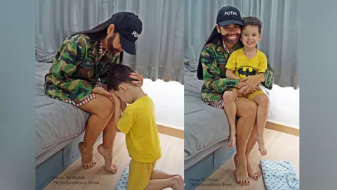 ซิงเกิลมัม! แปลงร่างเป็นพ่อให้กราบ สัญญาจะทำทุกอย่างให้ลูกถึงฝั่งฝัน