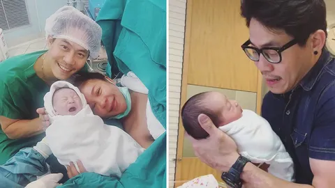 แอนดี้ ยิ้มแป้นได้ลูกแล้ว ขอบคุณภรรยาที่สู้ความเจ็บปวด