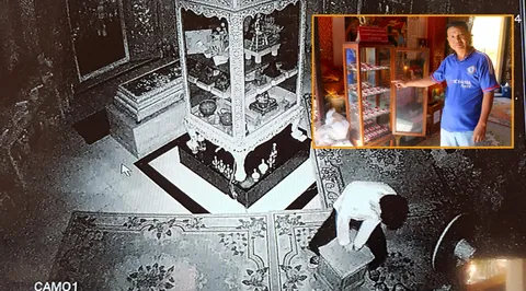 วอนหลวงพ่ออี๋ ช่วยจับโจรงัดเจดีย์ 100ปี กวาดเงิน-เหรียญล้ำค่า ปี08-42 